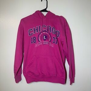 Chicago 1837 Pink Hoodie